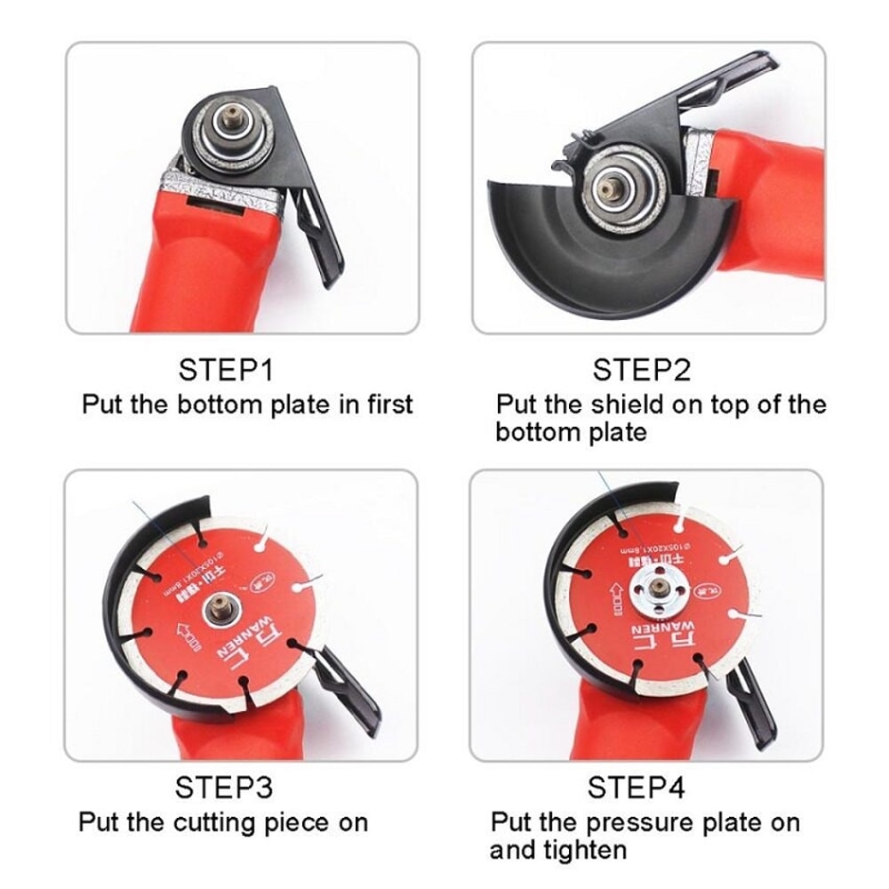 Adjustable Hand Angle Grinder Base Balance Bracket Thickened Steel Holder for DIY Woodworking.