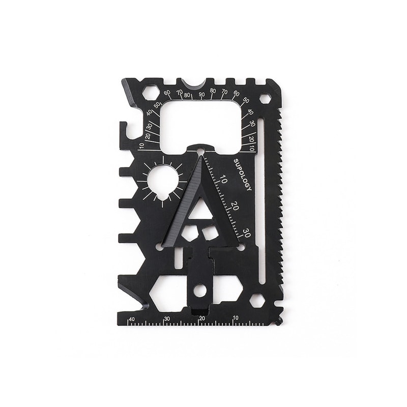 Multi-Functional Survival Card Knife Compact Outdoor Gear for Emergency Preparedness