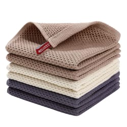 soft cotton honeycomb dishcloth towel for kitchen & household cleaning