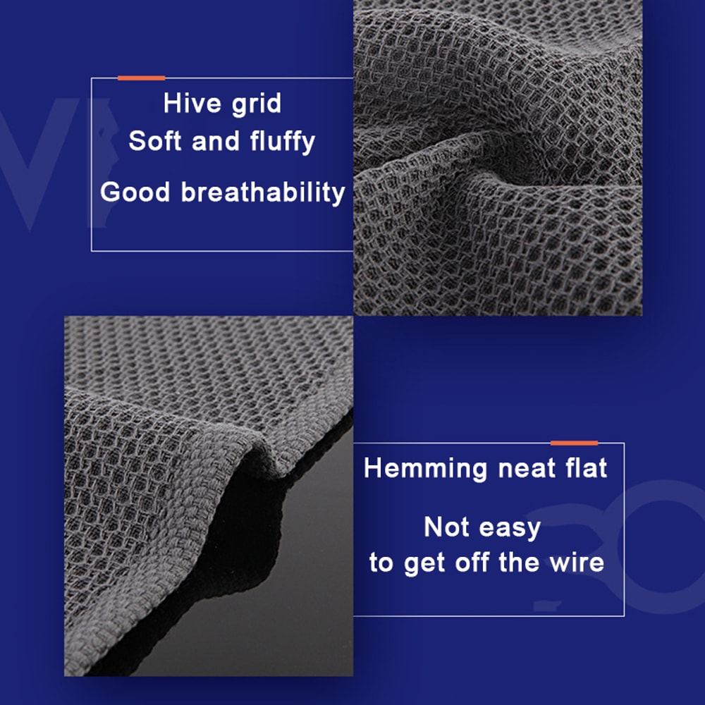 Soft Cotton Honeycomb Dishcloth Towel For Kitchen Household Cleaning 5