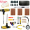 Car Tire Repair Kit Universal Emergency Puncture Plug Tools With Tyre Strips Glue 0