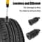 Car Tire Repair Kit Universal Emergency Puncture Plug Tools With Tyre Strips Glue 4