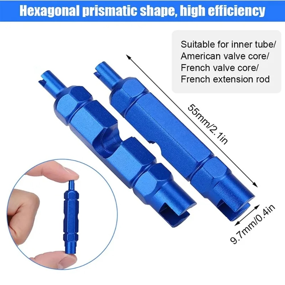 Valve Core Remover Tool For Bike Car Presta Schrader Compatible 3