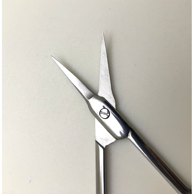 Curved Tip Cuticle Scissors Precision Nail Clippers For Manicure Eyebrow Care 4