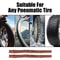 Tyre Repair Kit For Auto Bike Tire Puncture Fixing Motorcycle Car Tools 4