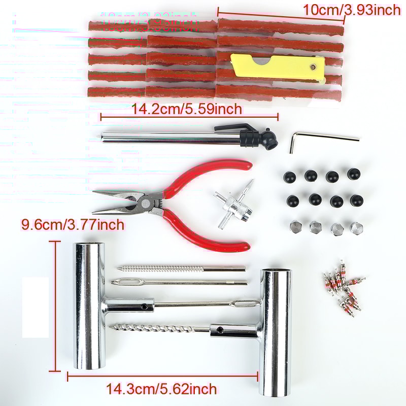 Tyre Repair Kit For Auto Bike Tire Puncture Fixing Motorcycle Car Tools 5