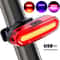 High Brightness Waterproof LED Bicycle Tail Lamp Safety Rear Light For Night Cycling 0