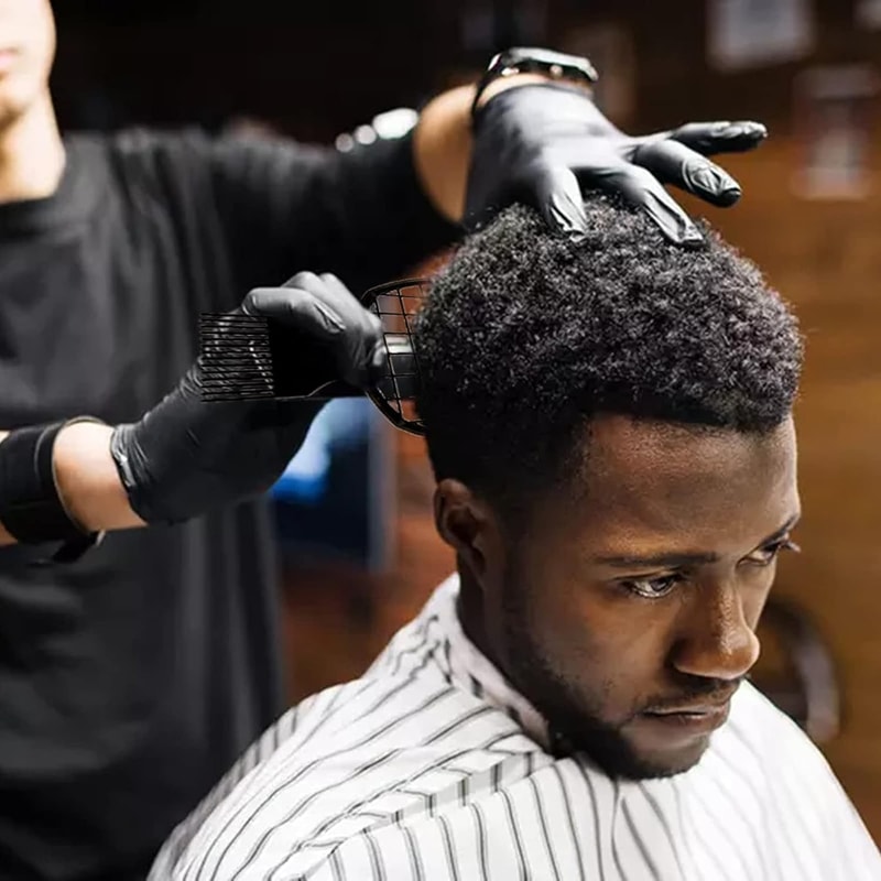 Afro Twist Hair Comb Sponge Set Curly Hair Styling Brush For Men Women 1