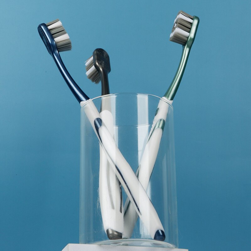 Whole Mouth Clean MediumHard Bristle Toothbrush For Adults Pack Whitening Effect Superior Cleaning 1