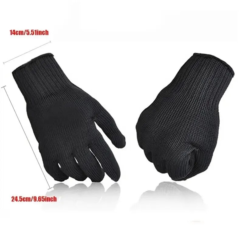 Cut Resistant Stainless Steel Protective Safety Gloves
