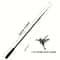 Extendable Four Section Telescopic Cat Rod Cartoon Patterned Durable Metal Material 1