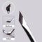 Upgrade Blade Eyeliner Brush Ultra Thin Angle Flat Eyebrow Precision Detail Brush for Perfect Makeup