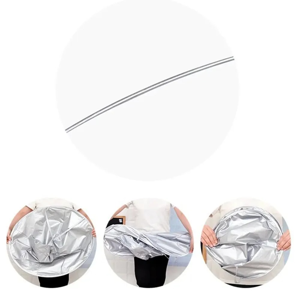 Breathable Haircut Cloak for Home Use Foldable and Comfortable Hair Dye Cape