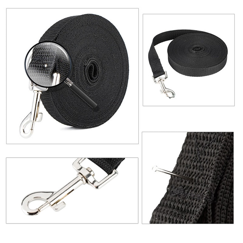 Long Nylon Dog Leash For Small And Large Dogs Strong Durable Outdoor Traction Rope For Hiking And W 3