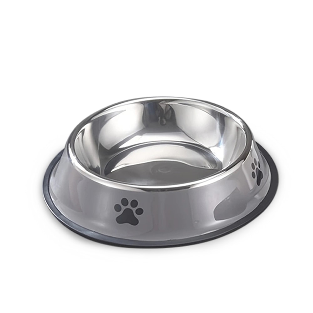 Stainless Steel Pet Bowl For Cats Dogs AntiFall MultiSpecification Feeding Dish 5