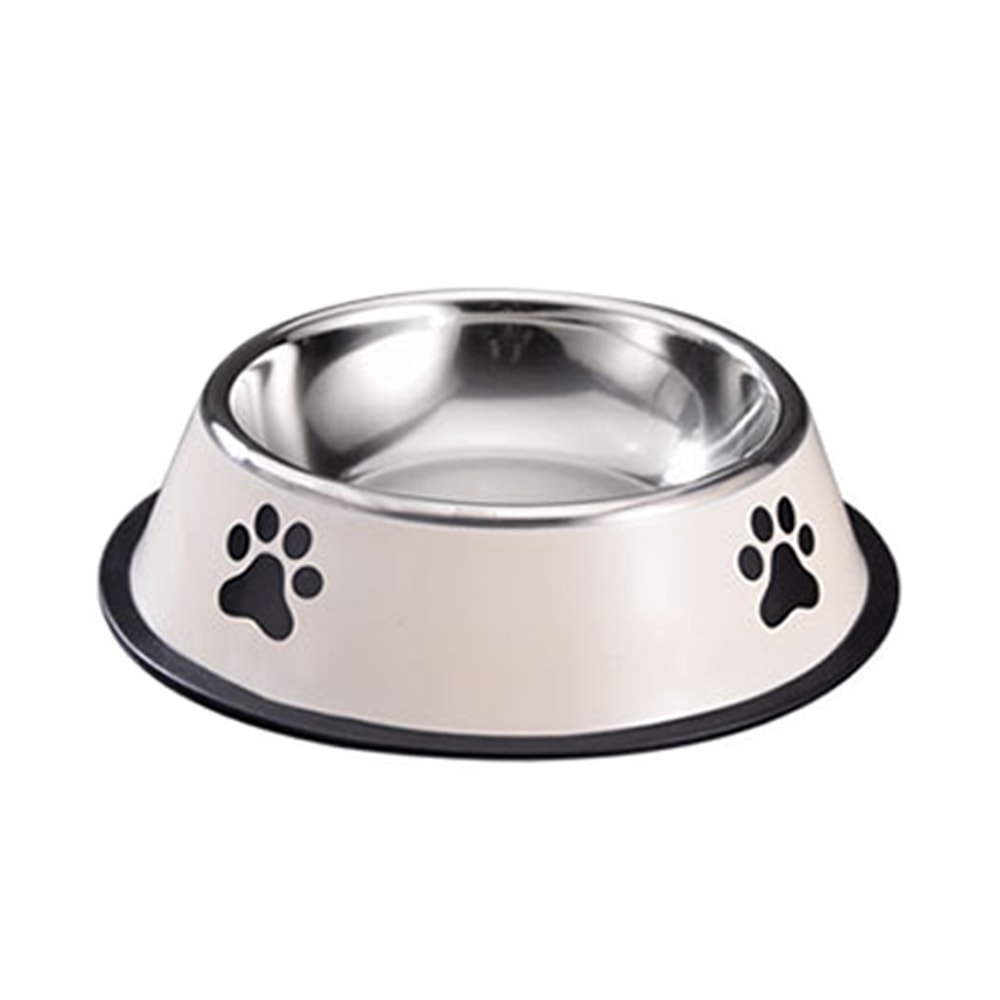 Stainless Steel Pet Bowl For Cats Dogs AntiFall MultiSpecification Feeding Dish 4