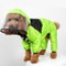 Waterproof Dog Raincoat Jacket For Dogs Stylish Pet Coat With Dog Face Design WaterResistant Comfo 6