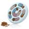 Interactive Dog Food Hiding Bowl Slow Food Training Toy For Boredom Relief 0