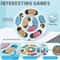 Interactive Dog Food Hiding Bowl Slow Food Training Toy For Boredom Relief 3