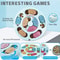 Interactive Dog Food Hiding Bowl Slow Food Training Toy For Boredom Relief 3