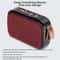 Portable Wireless Subwoofer Mini Speaker Outdoor Bluetooth Speaker With Cloth Design Card Slot 2