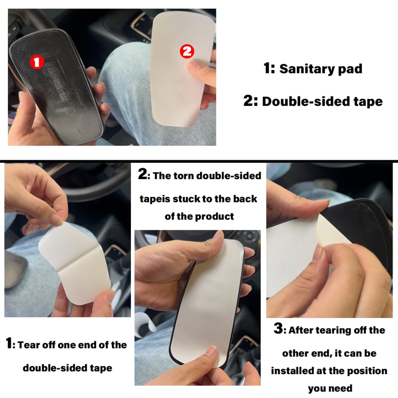 Universal Car Knee Pads Soft, Supportive Leg Rest Pads for Comfortable Driving