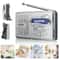 Portable AM/FM Radio Battery Operated with Best Reception, Long-Lasting for Emergency, Hurricane, Walking, and Running