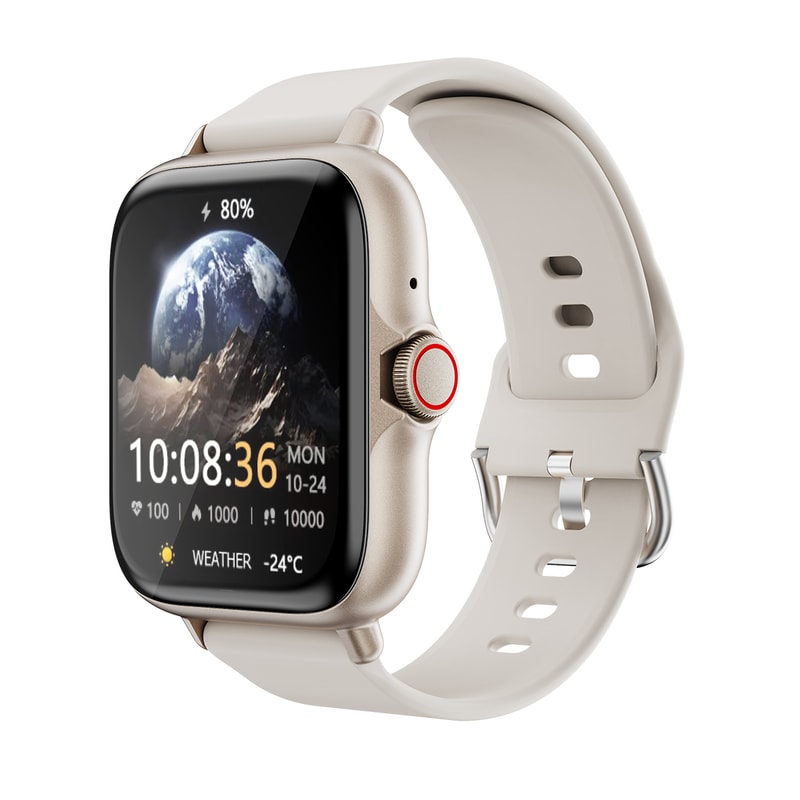 Waterproof Smart Watch with Call Answer, Sleep Monitoring, and Pedometer Stay Connected and Fit
