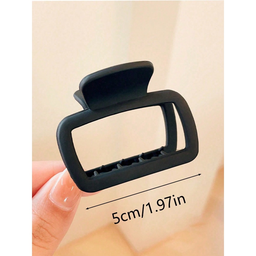 Elegant Square Hair Claw Clips Lightweight & Stylish Hair Accessories for Every Day