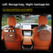 Multifunctional Car Seat Storage Bag Leather Garbage Storage Organizer For Cars 2