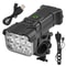 Rechargeable Bicycle Front Light With Horn Bike Safety Lamp For Night Riding 0