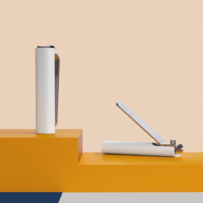 AntiSplash Nail Clipper Stainless Steel Sharp Durable Portable Pedicure Trimmer With Storage Shell 2