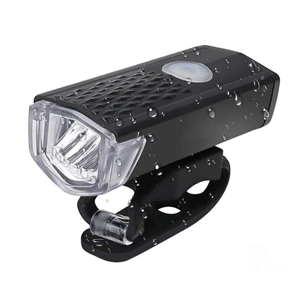 USB LED Rechargeable Bike Front Light Waterproof Mountain Bicycle Headlight For Safe Night Cycling 5