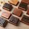 Vintage Wooden Letter Stamp Set Number Week Stamps For Crafting Card Making Scrapbooking 0