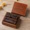 Vintage Wooden Letter Stamp Set Number Week Stamps For Crafting Card Making Scrapbooking 9