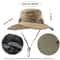 Summer Mens Bucket Hat For Outdoor UV Protection Wide Brim Panama Safari Hat For Hiking Fishing And 3