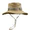 Summer Mens Bucket Hat For Outdoor UV Protection Wide Brim Panama Safari Hat For Hiking Fishing And 6