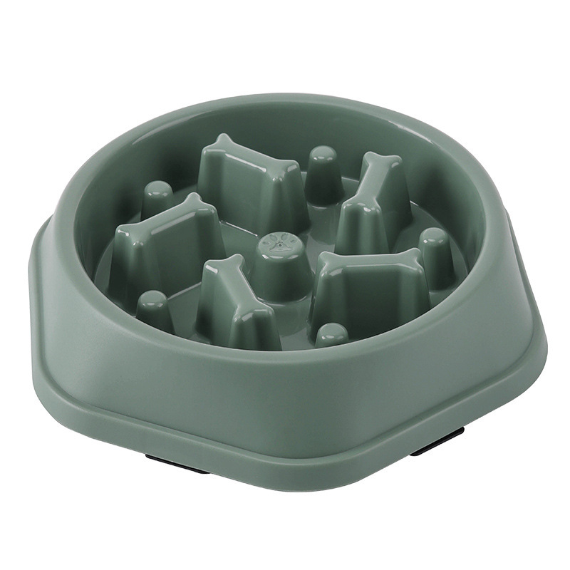 Slow Feeder Dog Bowl AntiChoking AntiSlip Puzzle Feeder For Small And Medium Dogs 6