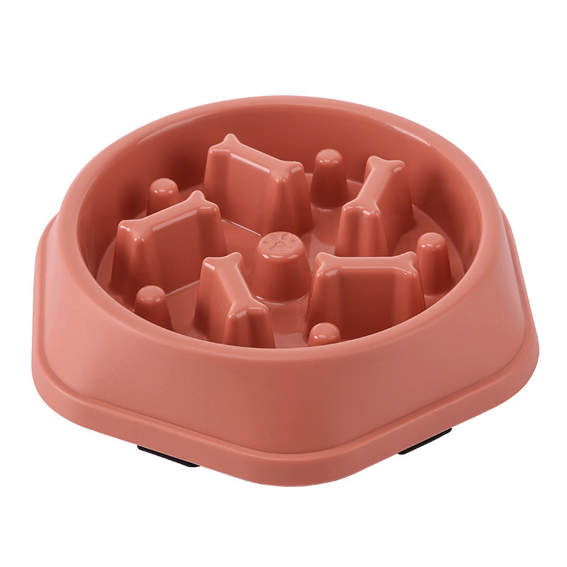 Slow Feeder Dog Bowl AntiChoking AntiSlip Puzzle Feeder For Small And Medium Dogs 7