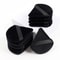 Soft Velvet Black Triangle Makeup Sponge For Flawless Foundation Application 7