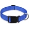 Reflective Dog Collar With Adjustable Safety Strap Durable Nylon Pet Traction Rope For Small And Me 7