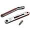 Multifunctional Ratchet Screwdriver Set with Bidirectional Elbow & Flat Head Wrench