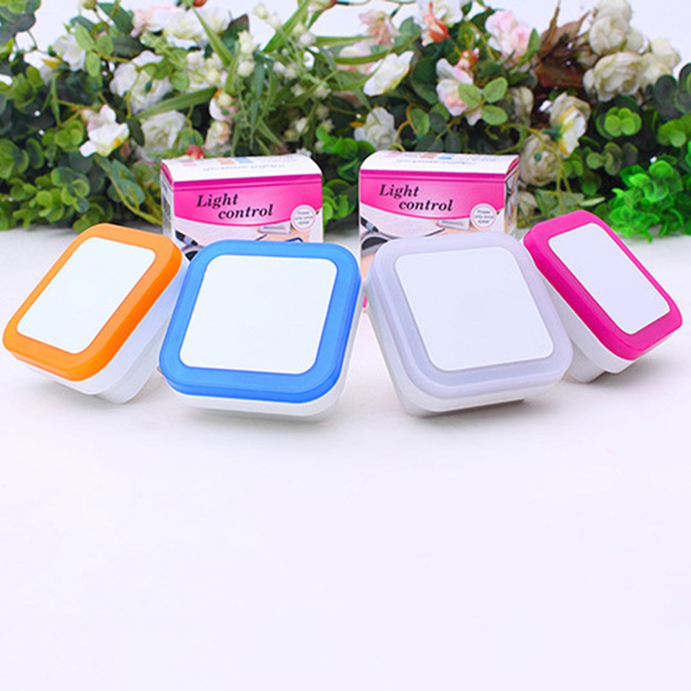 Wireless LED Night Light With Sensor Mini US Plug Night Light For Bedroom Living Room Kids Rooms 3