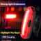 USB Rechargeable MTB Bicycle Taillight Red LED Rear Warning Light For Cycling Safety 1