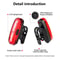 USB Rechargeable MTB Bicycle Taillight Red LED Rear Warning Light For Cycling Safety 2
