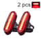 USB Rechargeable MTB Bicycle Taillight Red LED Rear Warning Light For Cycling Safety 7