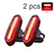 USB Rechargeable MTB Bicycle Taillight Red LED Rear Warning Light For Cycling Safety 7