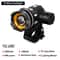 LED Bicycle Front Light USB Rechargeable Waterproof Cycling Flashlight With Adjustable Zoom For MTB 6