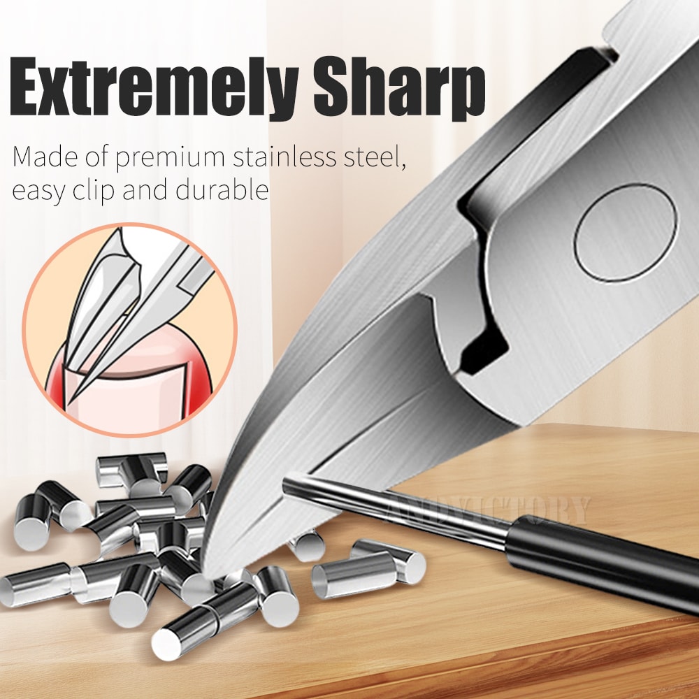Professional Toenail Clipper For Ingrown Thick Nails Durable Manicure Pedicure Tool 4