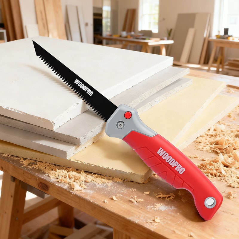 Teflon Coated Folding Saw Steel Blade Ideal for Drywall & DIY Renovation Projects